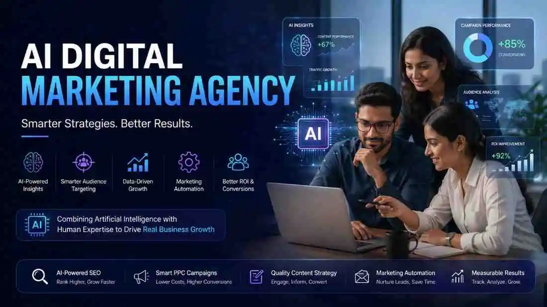 AI Digital Marketing Agency for Smarter Business Growth
