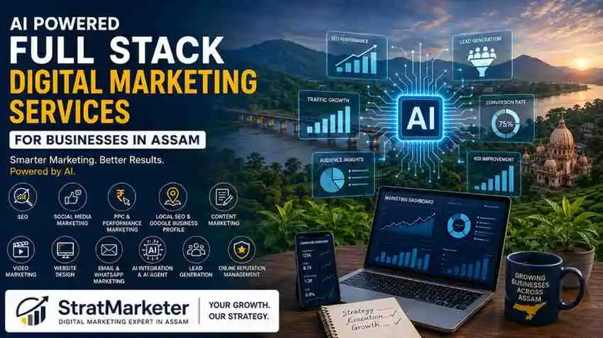 AI Digital Marketing Agency in Assam | StratMarketer