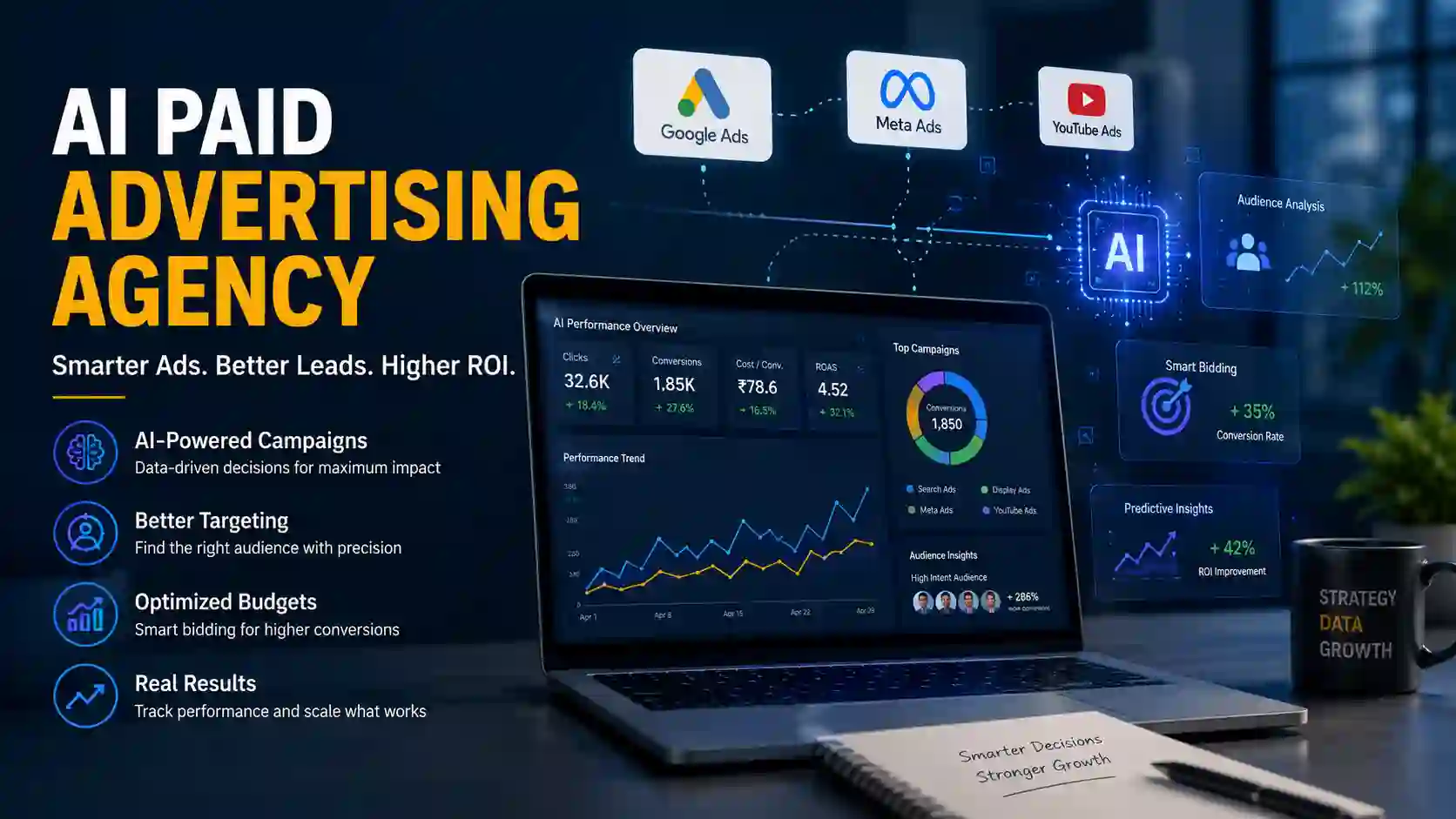 AI Paid Advertising Agency for Smarter Ad Campaigns