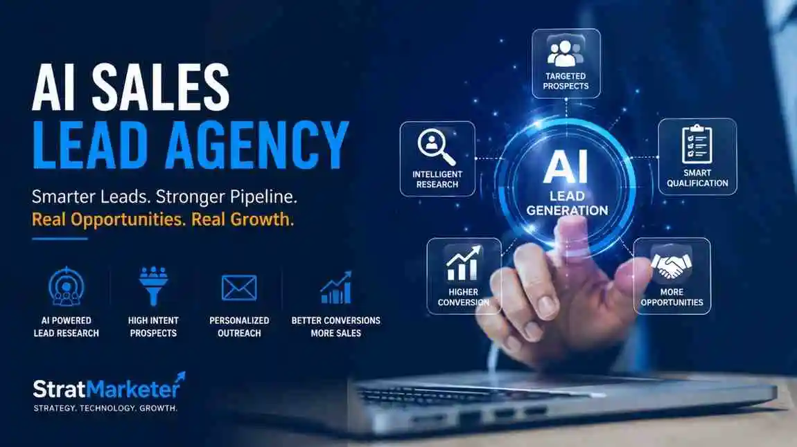 AI Sales Lead Agency | AI Powered Lead Generation | StratMarketer