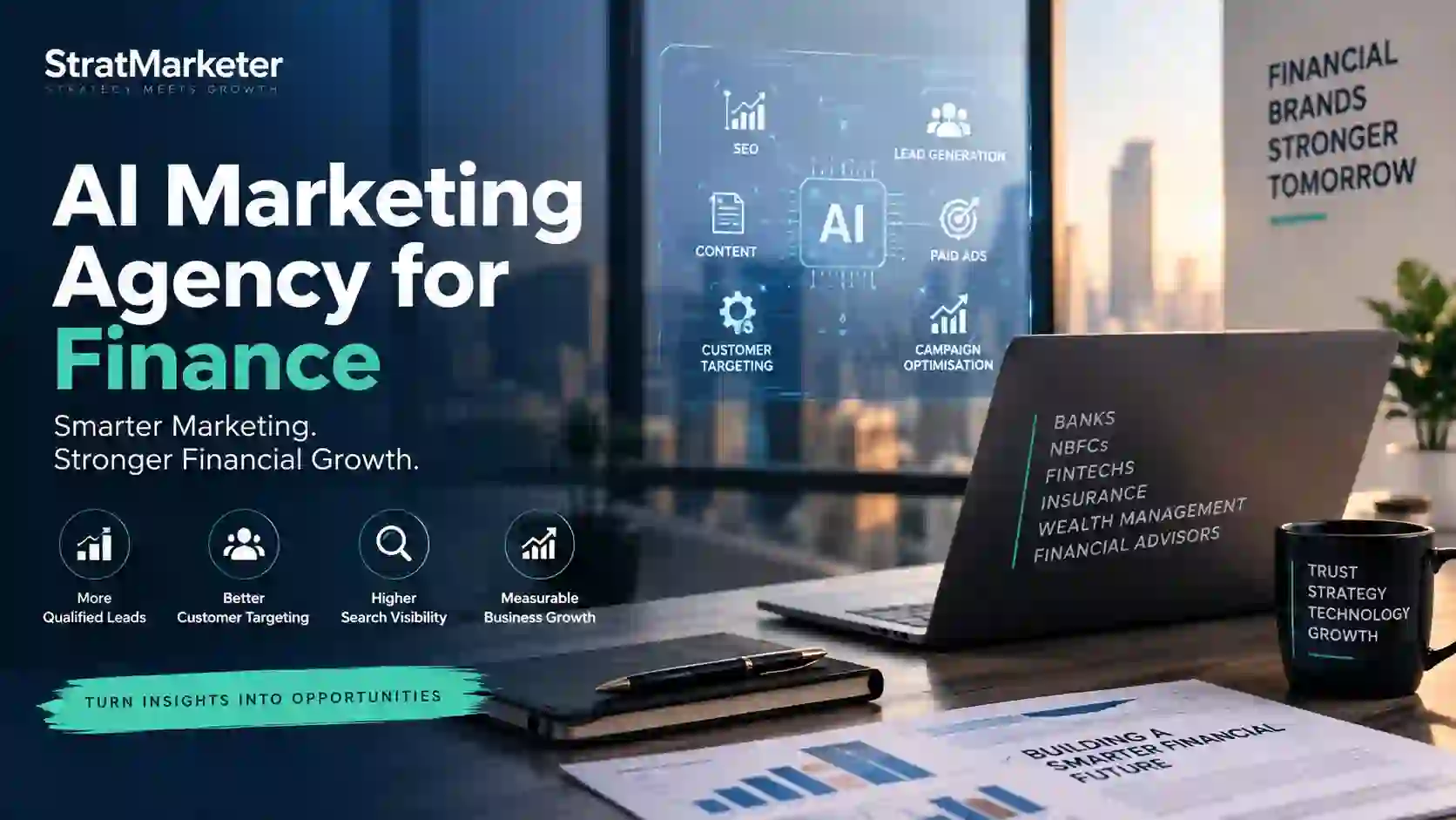 AI Marketing Agency for Finance