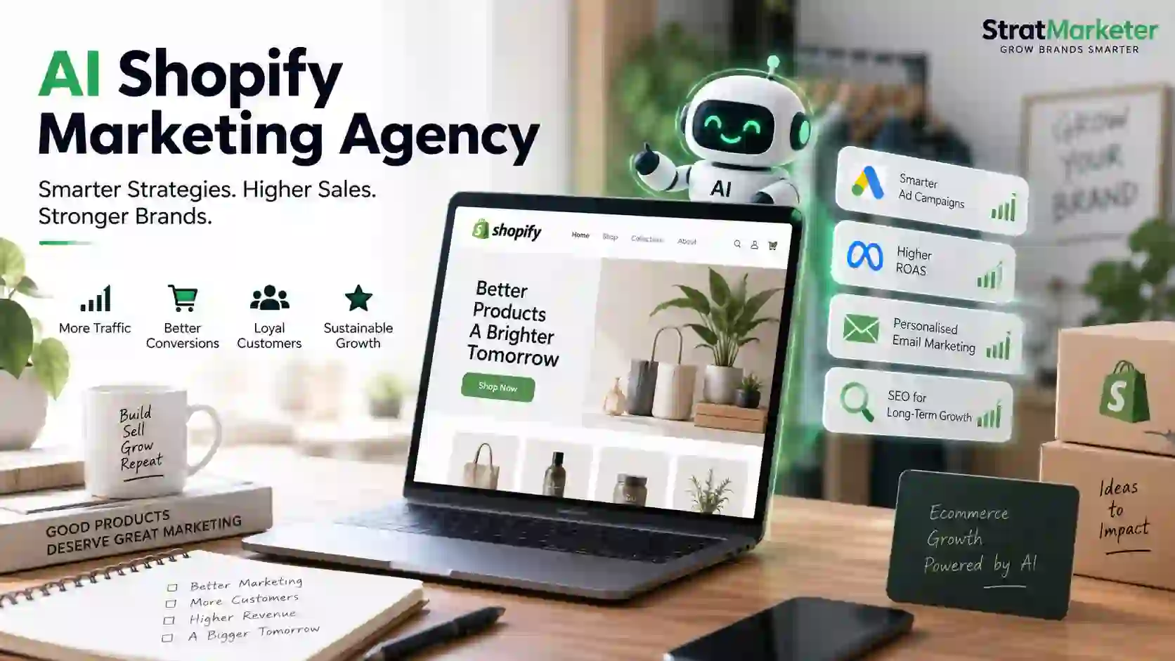 AI Shopify marketing agency