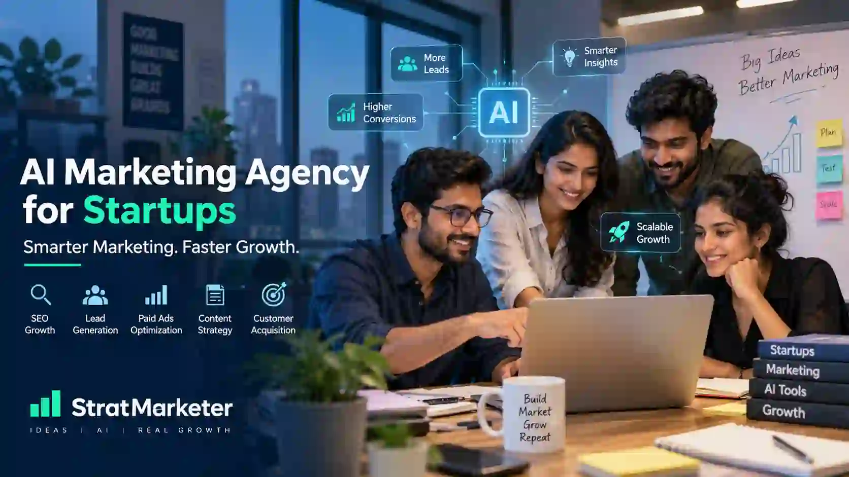 AI marketing agency for startups