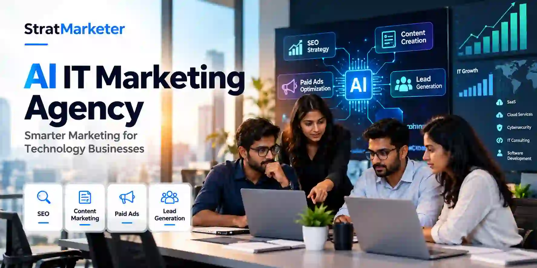 AI IT marketing agency