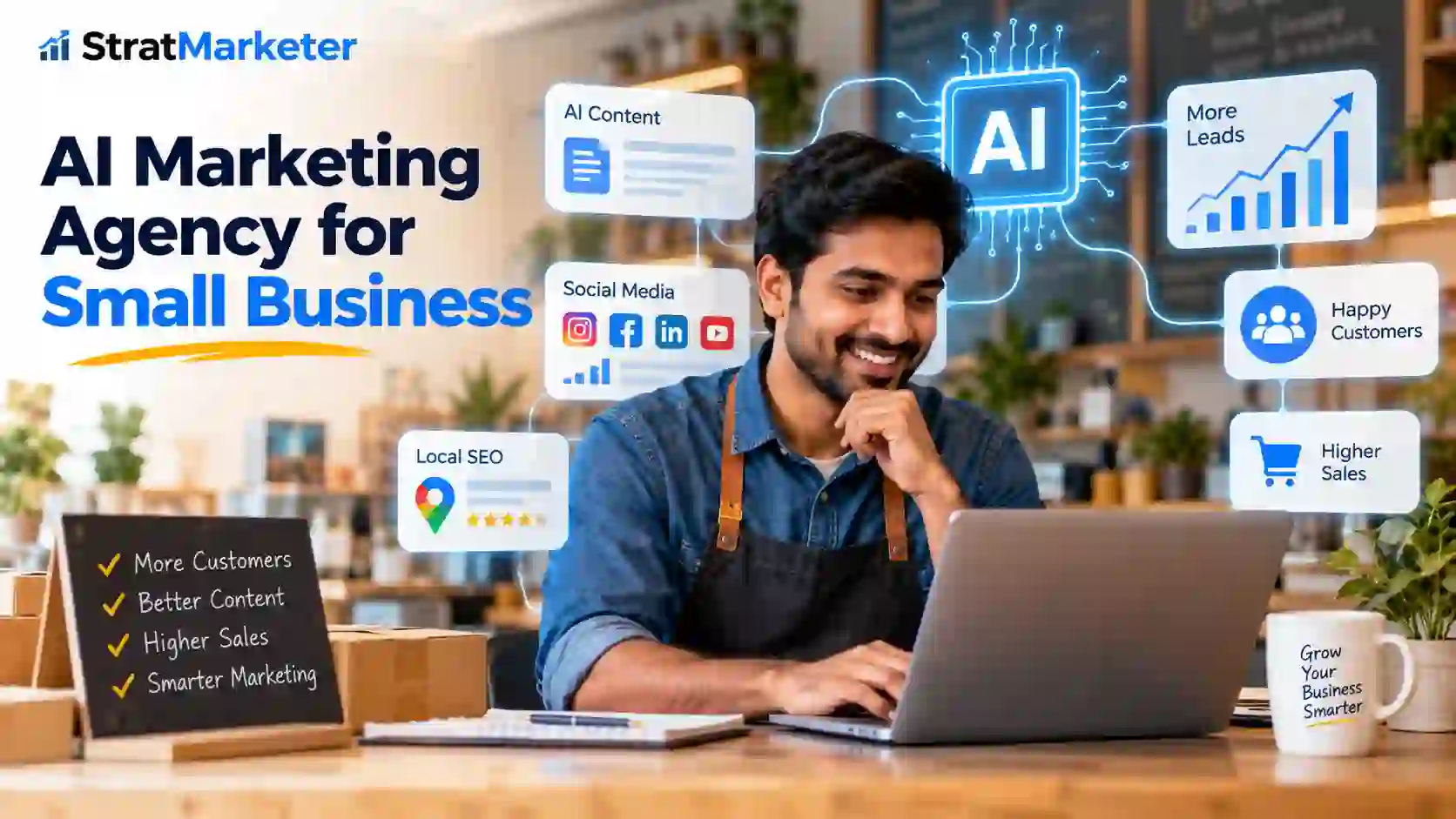 AI marketing agency for small business